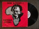 NATHAN SKYERS Dem a fight I REGGAE ROOTS RARE LP MANDINGO Channel One 1983 ?