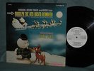 Burl Ives Rudolph The Red Nosed Reindeer TV Soundtrack LP Record DECCA PROMO VG+