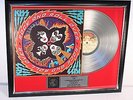 Kiss, Rock And Roll Over, mit Cover, Platin Record, Schallplatte, Award, goldene