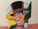 BATMAN 45RPM Record w. The PENGUIN Die Cut Sleeve 1966 Synthetic Plastic Rec.