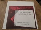 Led zeppelin 2x LP Japan 71 Osaka White labels UNPLAYED NEVER BEEN SOLD BEFORE