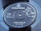 THE BEATLES  ORIGINAL  1963  UK 45   PLEASE PLEASE ME   EXCELLENT PLUS VINYL