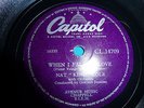 78 RPM WHEN I FALL IN LOVE NAT KING COLE