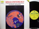 BERNSTEIN 1986 Mahler #9 hungaroton by DGG digital 2LP GATEFOLD