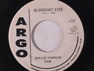 MILLIE VERNON: Bloodshot Eyes / That Old Feeling 45 (dj, wol) Blues & R&B