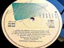 EAGLES Hotel California 1976 UK ASYLUM 1st PRESS w/INNER & POSTER - SUPERB COPY