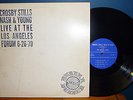 CROSBY STILLS NASH & YOUNG || 1970 Live at LA Forum || 2x LP Rubber Dubber