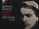 RARE SAMSON FRANCOIS, CHOPIN NOCTURNES FRENCH 60'S 2 X LP SET STEREO COLUMBIA