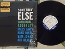 Cannonball Adderley LP Somethin' Else Miles Davis Blue Note 180 Gram RE Mint-