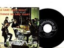 BEATLES 7'' PS A Hard Day's Night ITALY TOP CONDITION QMSP 16363 very rare 45
