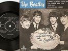 THE BEATLES I WANT TO HOLD YOUR HAND EP DANISH SWEDISH 45+PS 1964 RARE CAKE PS