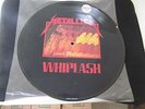 LP METALLICA WHIPLASH PICTURE DISC VINYL NUMBERED LIMITED EDITION 1987 UK IMPORT