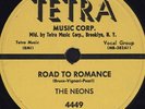 78 RPM RARE 50s KILLER DOO WHOP THE NEONS ON TETRA 4449 MUST SEE / VG+++E-