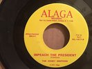 rare soul HONEY DRIPPERS funk IMPEACH THE PRESIDENT drums 80's Press? 45 7