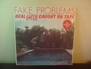FAKE PROBLEMS Real Ghosts Caught On Tape   RED WAX 1ST PRESS Indie Rock W/ CARD
