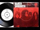 BLACK SABBATH Paranoid 45/PS Danish 1970 Vertigo Swirl  Rare Export EX+