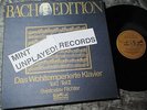 BACH WELL TEMPERATED CLAVIER VOL1&2: RICHTER SVJATOSLAV PIANO UNPLAYED 6LP MINT