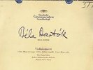 BARTOK VIOLIN CONCERTO TIBOR VARGA BPO FERENC FRICSAY DGG LPM 18006 MONO BIG TUL