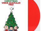RARE red vinyl Lp VINCE GUARALDI TRIO A Charlie Brown CHRISTMAS