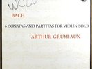 3 LP BOX PHILIPS JS Bach ARTHUR GRUMIAUX Sonatas & Partitas 835 198/200 AY NM