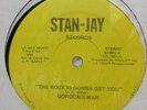 GORDON'S WAR - the rock is gonna get you b/w got to fan the flame - STAN JAY M-/