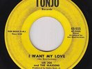 Doo-Wop/R&B 45 - Sir Joe & The Maidens - I Want My Love - Tonjo - mp3