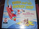 BOZO AND HIS ROCKET SHIP CAPITOL 78 RPM RECORD DBX-118 CHILDREN'S BOOK SET