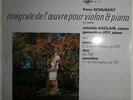 MICHELE AUCLAIR SCHUBERT COMPLETE VIOLIN WORKS 1st FRENC ERATO LDE 3237 NEARMINT