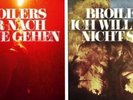 Broilers - 2x Vinyl Single - Nur nach vorne gehen / ich will hier nicht sein 7