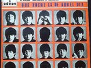 THE BEATLES -A HARD DAY'S NIGHT EP 1964 RARE SPANISH GREEN LABEL UNIQUE PS