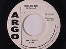 ORBITS: Who Are You / Mr. Hard Luck 45 (dj, tag stain ol) rare Vocal Groups