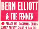 BERN ELLIOTT & THE FENMEN - RARE UK 1963 DECCA 45rpm 7-INCH EP - MOD BEAT GARAGE
