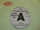 sonny boy williamson...help me..(rare)..promo...7n 25191...pye..n/m..l