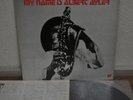 Albert Ayler My Name Is Albert Ayler Japan LP Trio PA-9709 Freedom Insert
