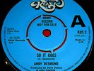 ANDY DESMOND So It Goes DEMO 45 Kinks Gothic Horizon Dave Davies 7