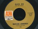 WAYLON JENNINGS Rave On A&M 722  (1963)