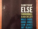 CANNONBALL ADDERLEY [Somethin' Else] BLUE NOTE [BLP-1595] RVG/W63rd/DG/EAR/NO r