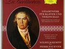 BEETHOVEN FOURNIER KEMPFF CELLO WORKS DGG ED.1 SAMPLE 3 LP SLPM 138993/95 