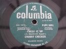 CHUBBY CHECKER TWIST IT UP RARE 1963 INDAIN PRESSING 78 RPM RECORD