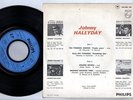 JOHNNY HALLYDAY*RARE EP POCHETTE PAPIER *TES TENDRES ANNEES* M.432.861.BE* EX/EX