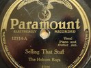 The Hokum Boys 78 record paramount pre war hokum blues selling that stuff