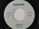 CURTIS LEE: Pure Love / With All My Heart 45 rare Rockabilly