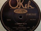 Okeh 8609  Louis Armstrong Hot Five  A Monday Date/Sugar Foot Strut  1928