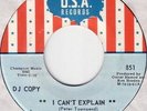 OSCAR & THE MAJESTICS Can't Explain / My Girl Is Waiting USA 851 Garage 45