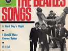 THE BEATLES 45 EP THE BEATLES SONGS RARE GERMAN EP with PS