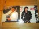 Michael Jackson Thriller /BAD UK Vinyl LPs Gatefold EX+/EX