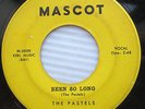 the PASTELS Been So Long / My One And Only Dream ORIGINAL Mascot 45-M-123 w302