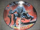 IRON MAIDEN -A REAL LIVE ONE- VERY HARD TO FIND  LTD EDITION PICTURE LP