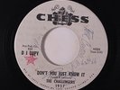 CHALLENGERS: Tossin' & Turnin' / Don't You Just Know It 45 (dj, almost M-, rubb