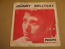 45T SINGLE / JOHNNY HALLYDAY - IL FAUT SAISIR SA CHANCE / DOUCE VIOLENCE